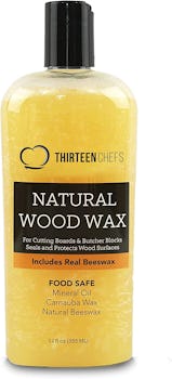 Thirteen Chefs Natural Wood Wax