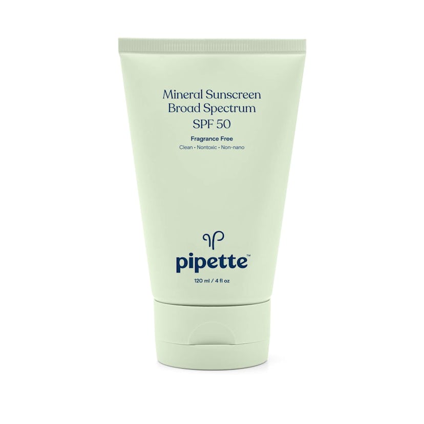 Pipette Mineral Sunscreen SPF 50 , 4 Oz.