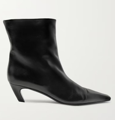 Black Arizona Leather Ankle Boots