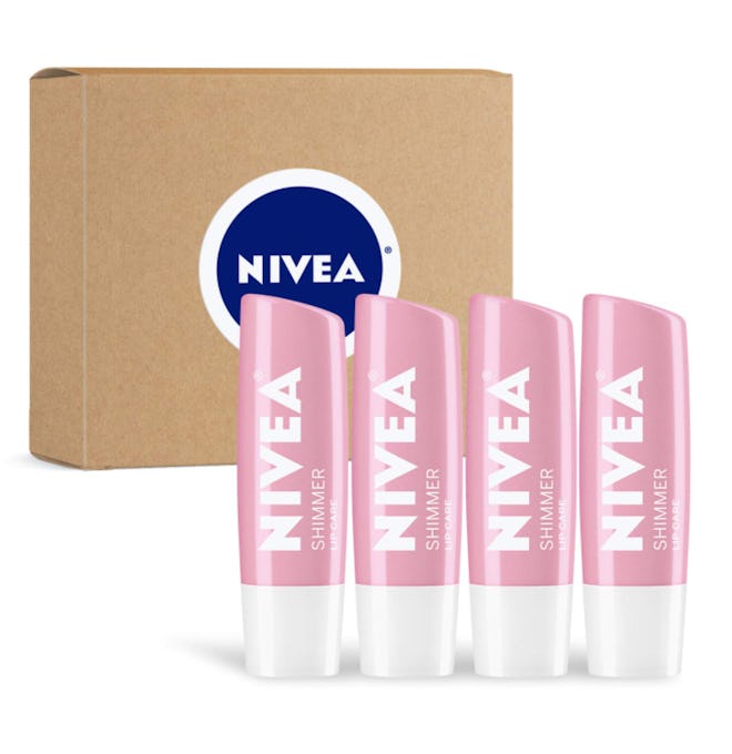 NIVEA Shimmer Lip Care (3-Pack)