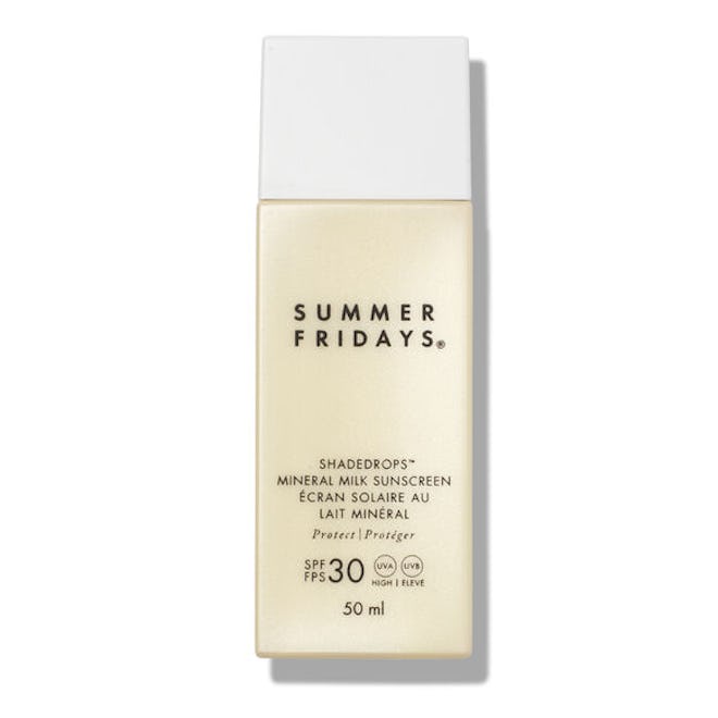 Summer Fridays ShadeDrops Broad Spectrum SPF 30 Mineral Milk Sunscreen