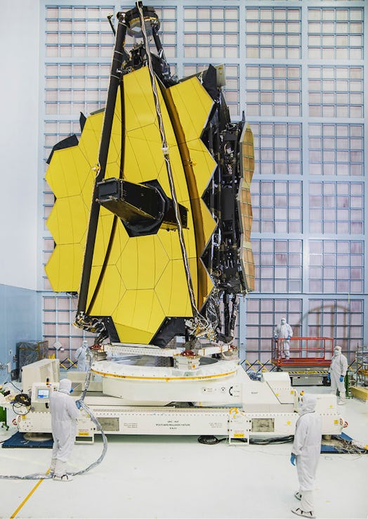 NASA webb clean room