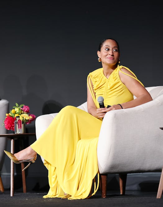 Tracee Ellis Ross speaks onstage during ABC's "BLACK-ISH" Los Angeles special screening event