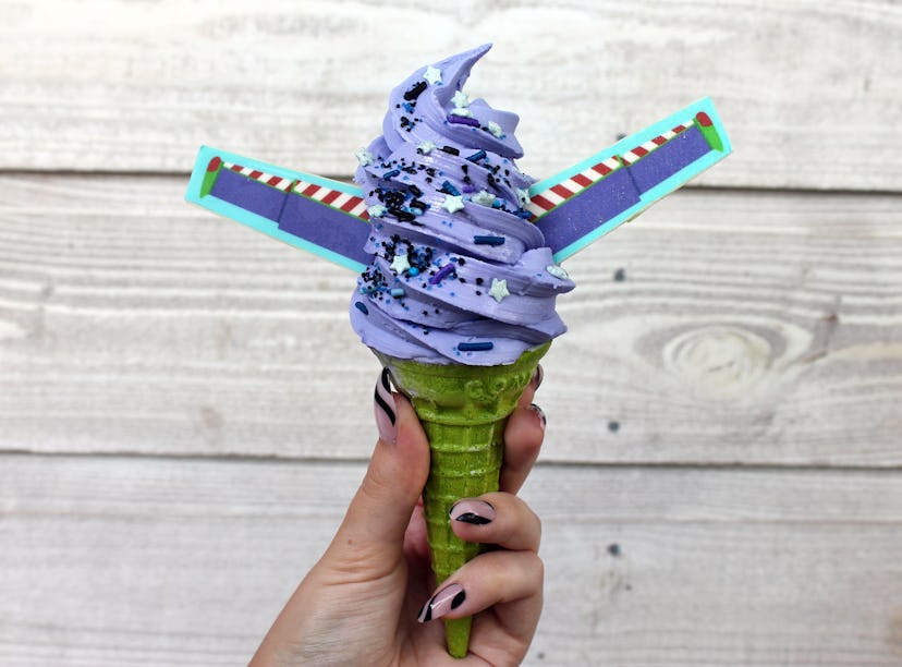 Here's the scoop on where to get Disney's Buzz Lightyear ice cream cone.