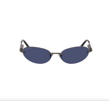 Balenciaga Gunmetal Panthos Sunglasses