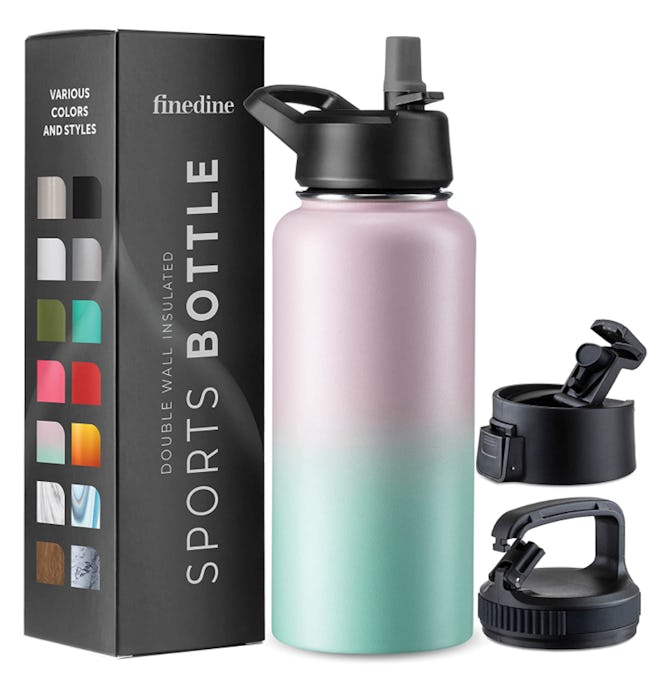 FineDine Triple Insulated Stainless Steel Water Bottle