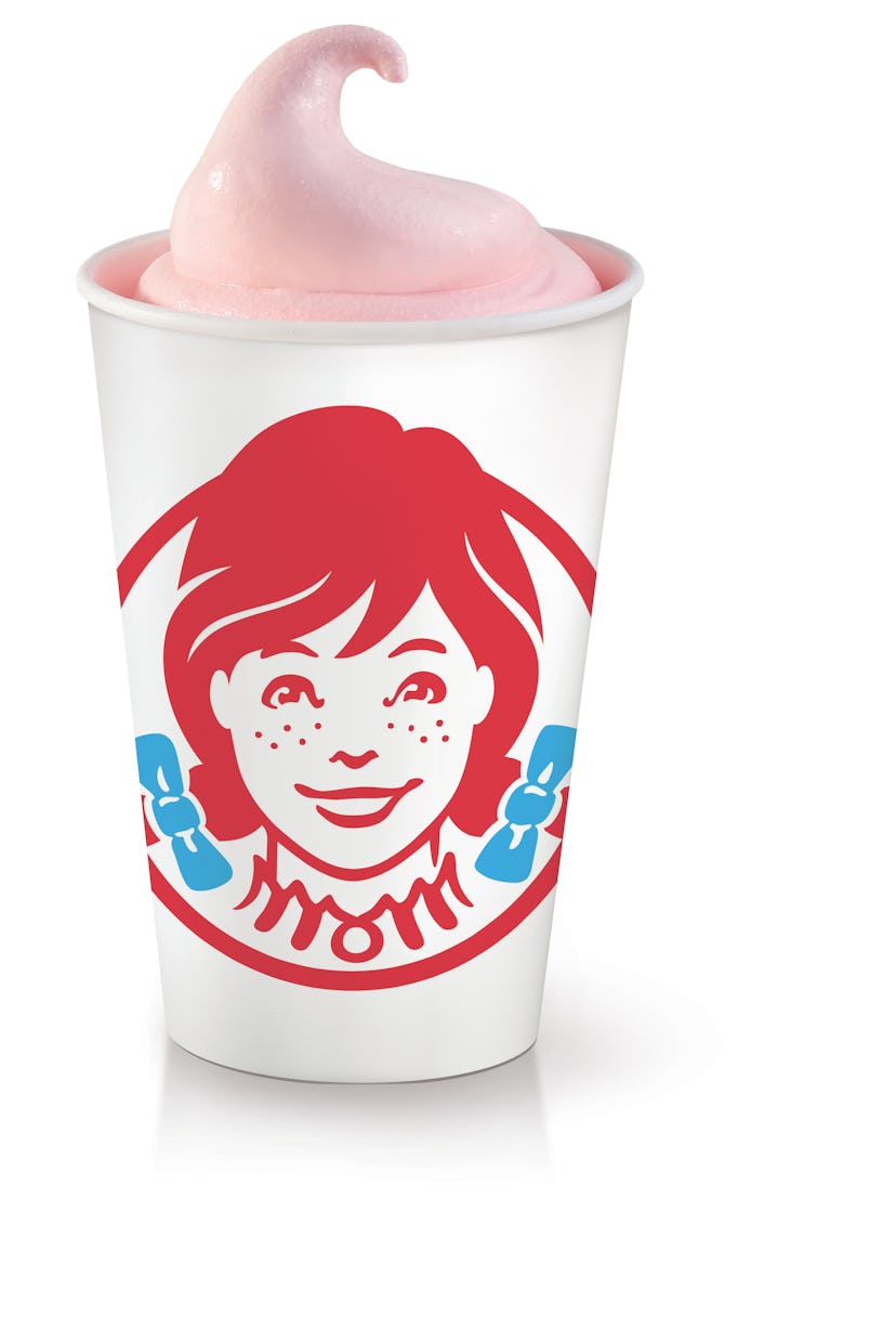 Wendy's has released a Strawberry Frosty that blends the classic Vanilla Frosty with freshly-made st...