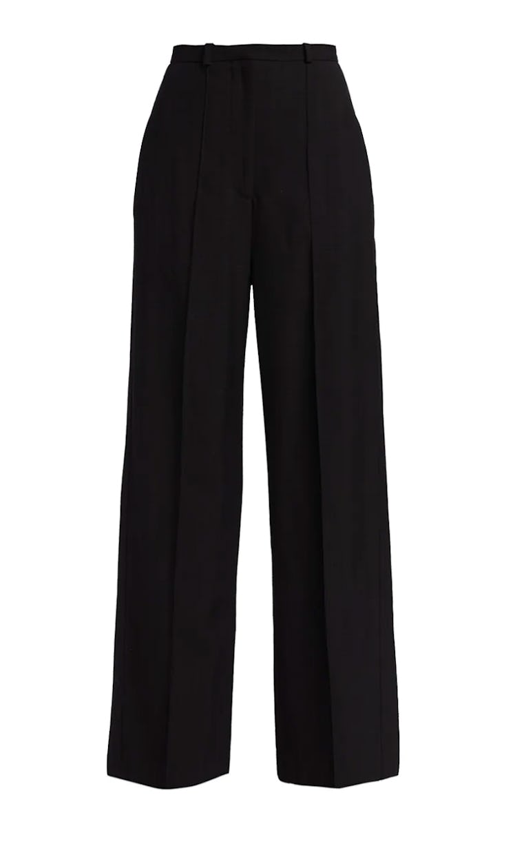 Wide-Leg Suiting Trousers