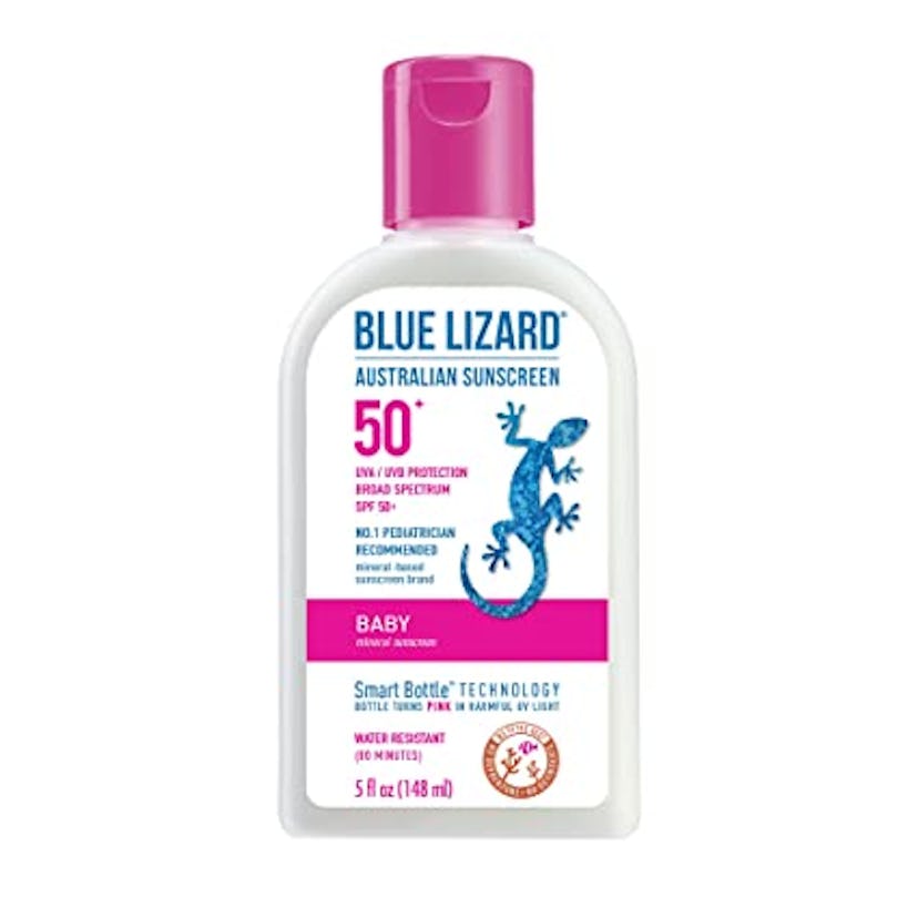 Blue Lizard Baby Mineral Sunscreen with Zinc Oxide, 5 Oz.