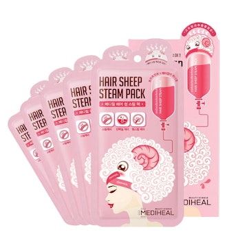 MEDIHEAL Hair Sheep Steam Masks (5-Pack)