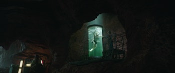 Ben (Ewan McGregor) inside a bacta tank in Obi-Wan Kenobi Episode 4.
