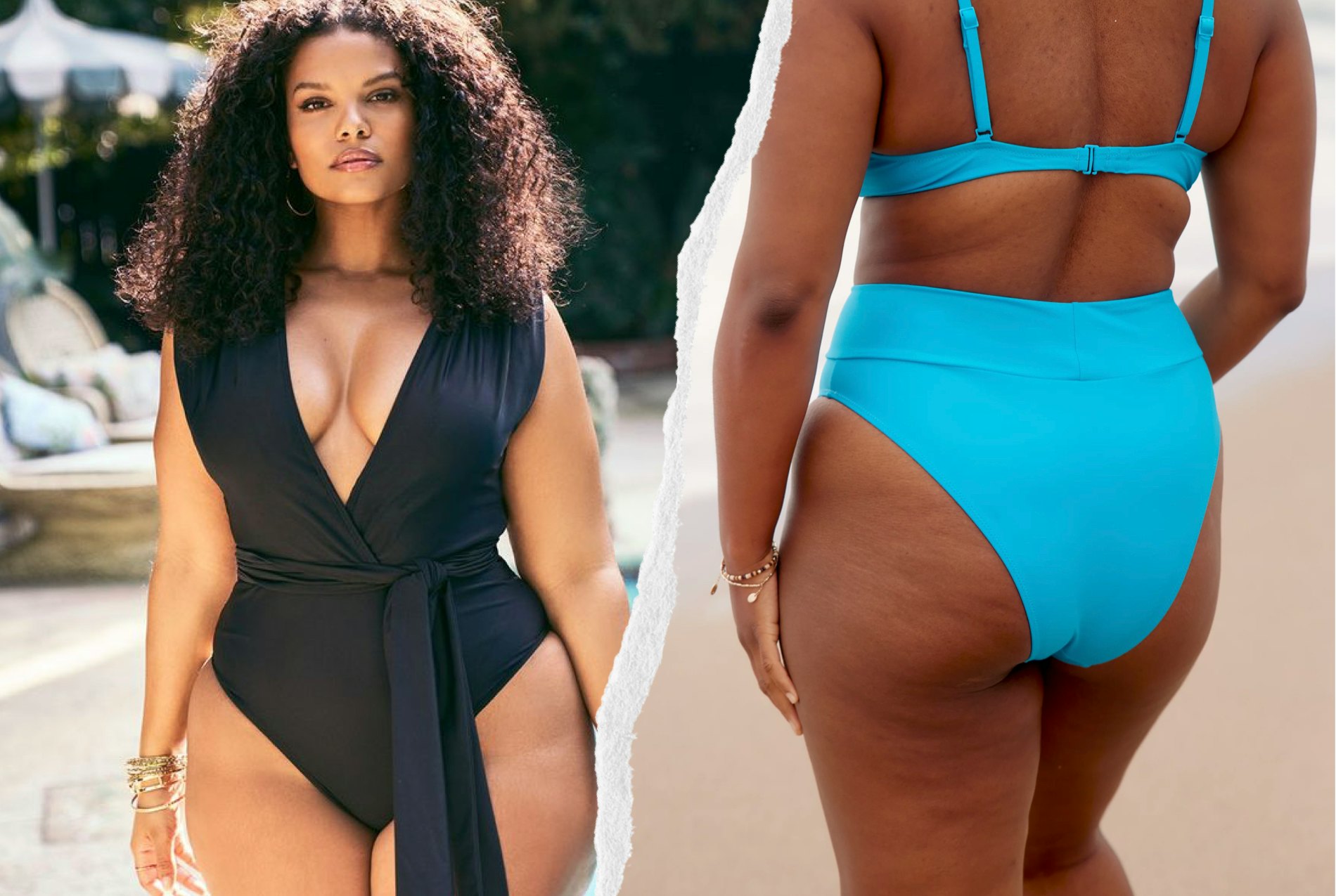 Why do so many women's swimsuits show the entire butt? Wouldn't it