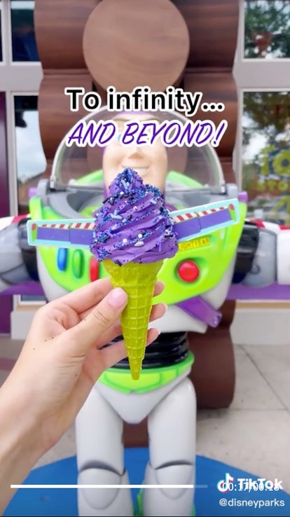 Where to get the Buzz Lightyear ice cream cone at Disney World.