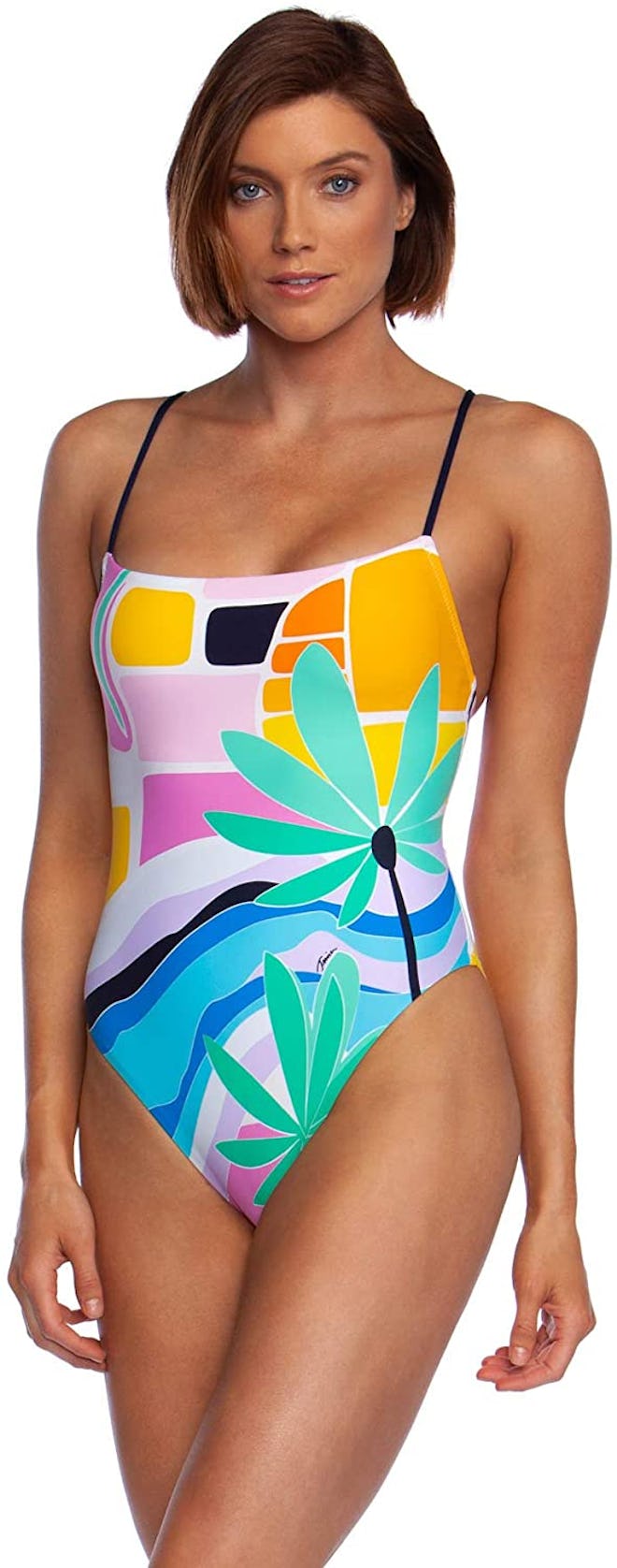 Trina Turk High-Leg One-Piece