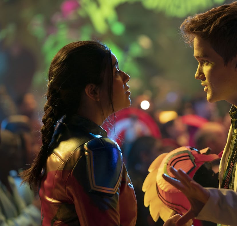 Iman Vellani as Kamala Khan Matt Lintz as Bruno Carrelli