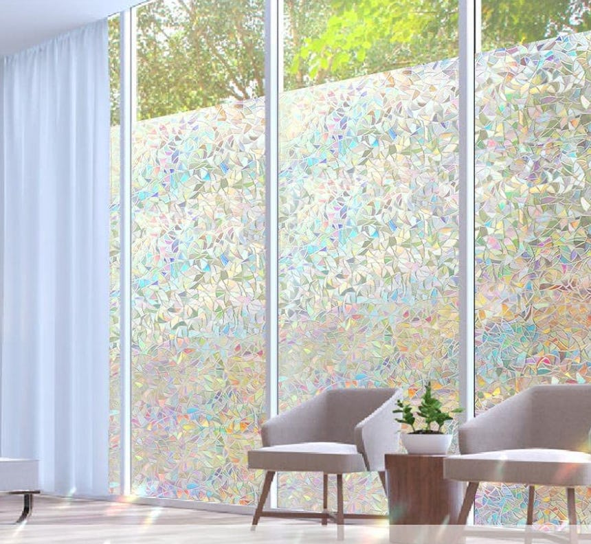 Volcanics Window Privacy Film Static Window Clings