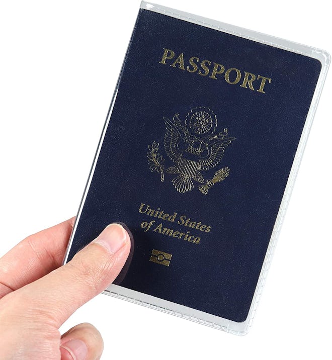 best passport cover clear vinyl