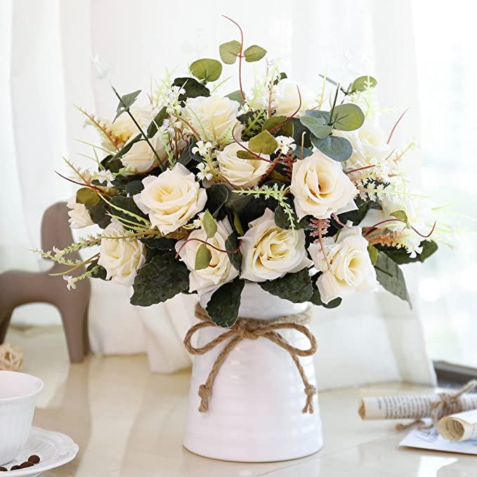 YILIYAJIA Artificial Flower Arrangement