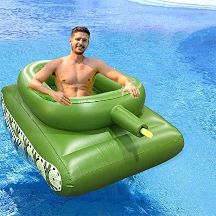 Tank Inflatable Pool Float