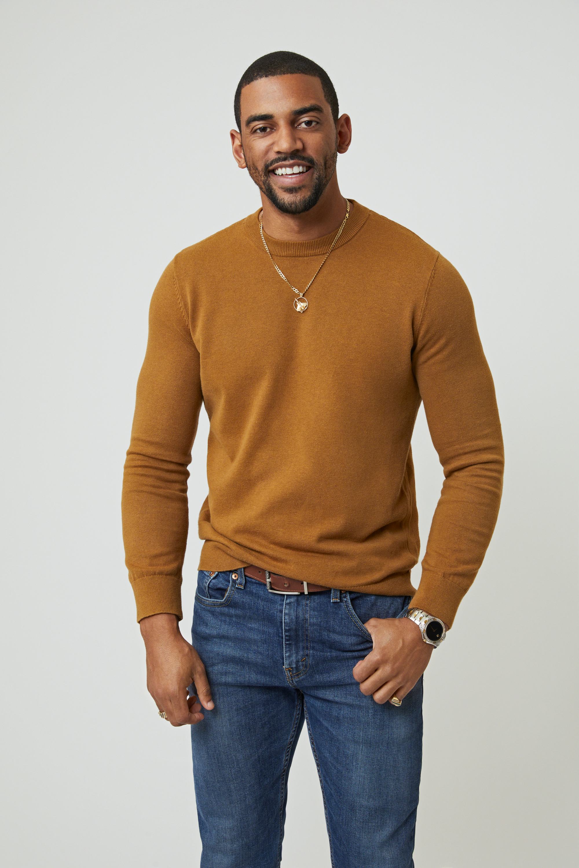 Michael is a contestant on Gabby and Rachel&rsquo;s &lsquo;Bachelorette&rsquo; season. Photo via ABC