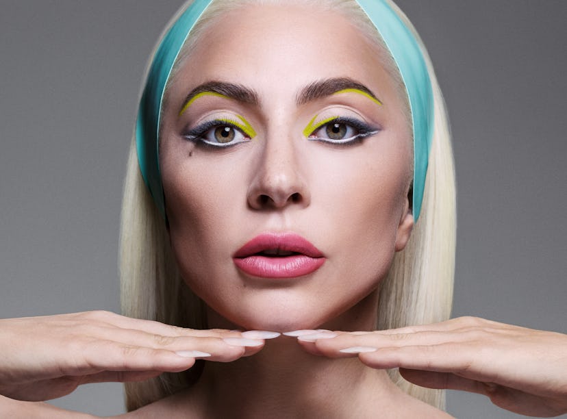 Lady Gaga wears new Haus Labs by Lady Gaga products available at Sephora on June 9