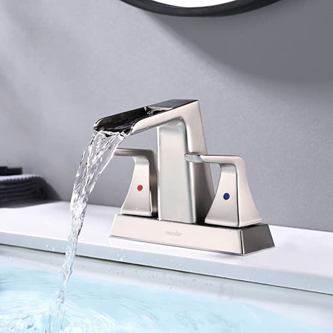 NEWATER Two-Handle Waterfall Faucet