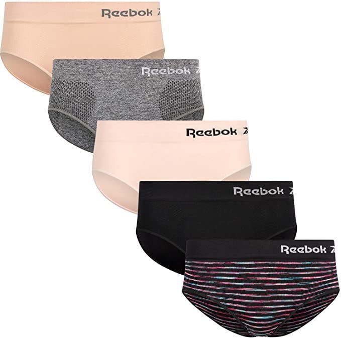Reebok Seamless Hipster Briefs (5-Pack)