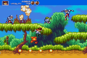 gunstar heroes sega gameplay