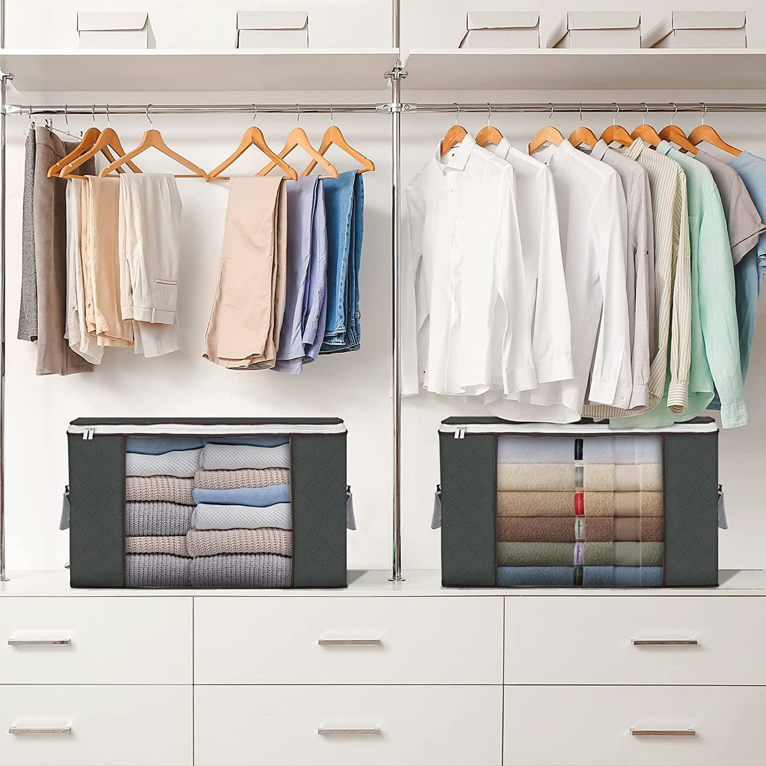 Budding Joy Large Storage Bags (6-Pack)