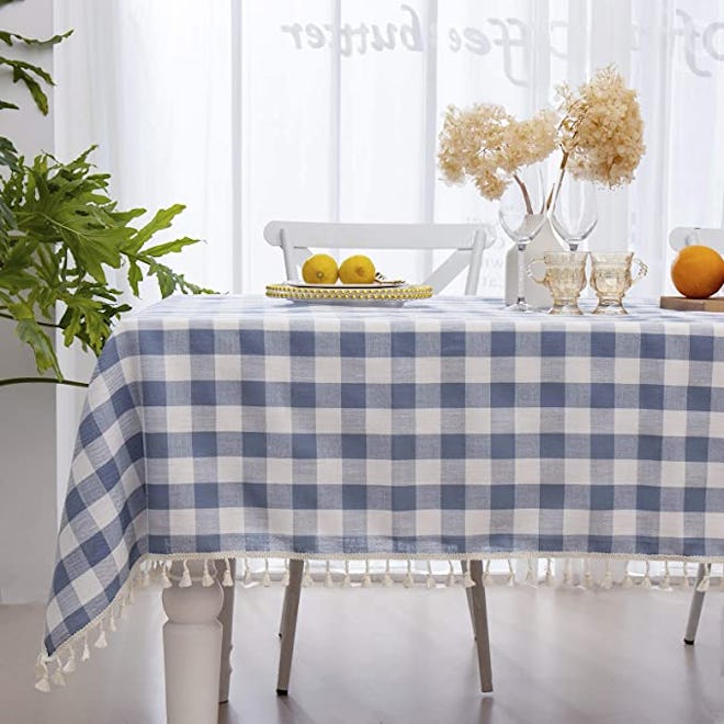 Midsummer Breeze Wrinkle Free Tablecloth