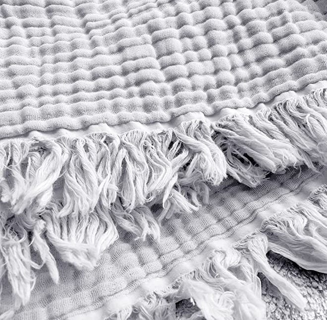 KyraHome Muslin Cotton Throw Blanket