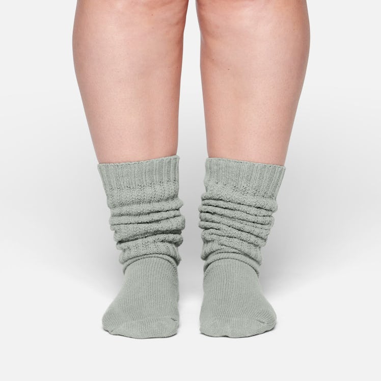 skims green socks