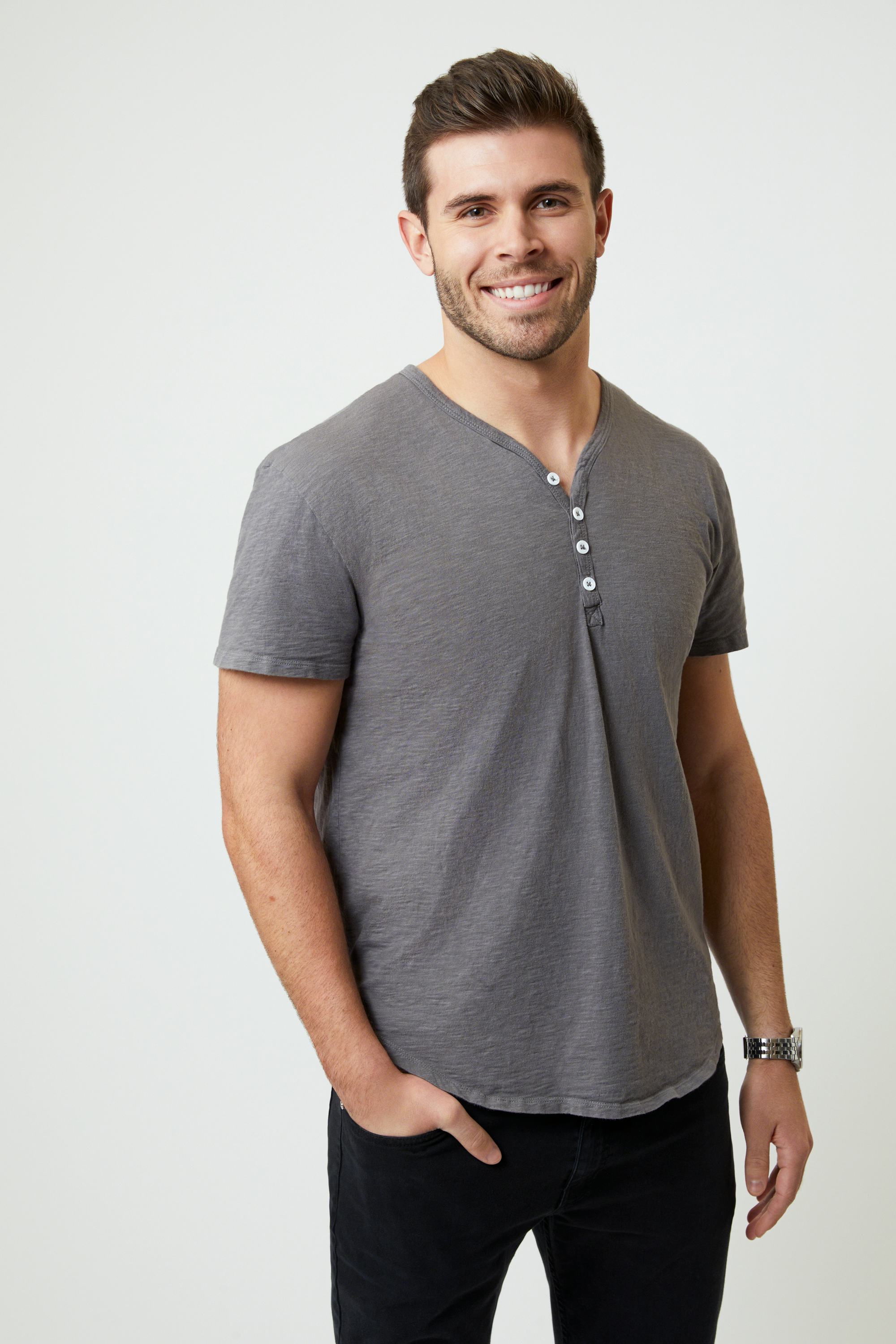 Zach is a contestant on Gabby and Rachel&rsquo;s &lsquo;Bachelorette&rsquo; season. Photo via ABC