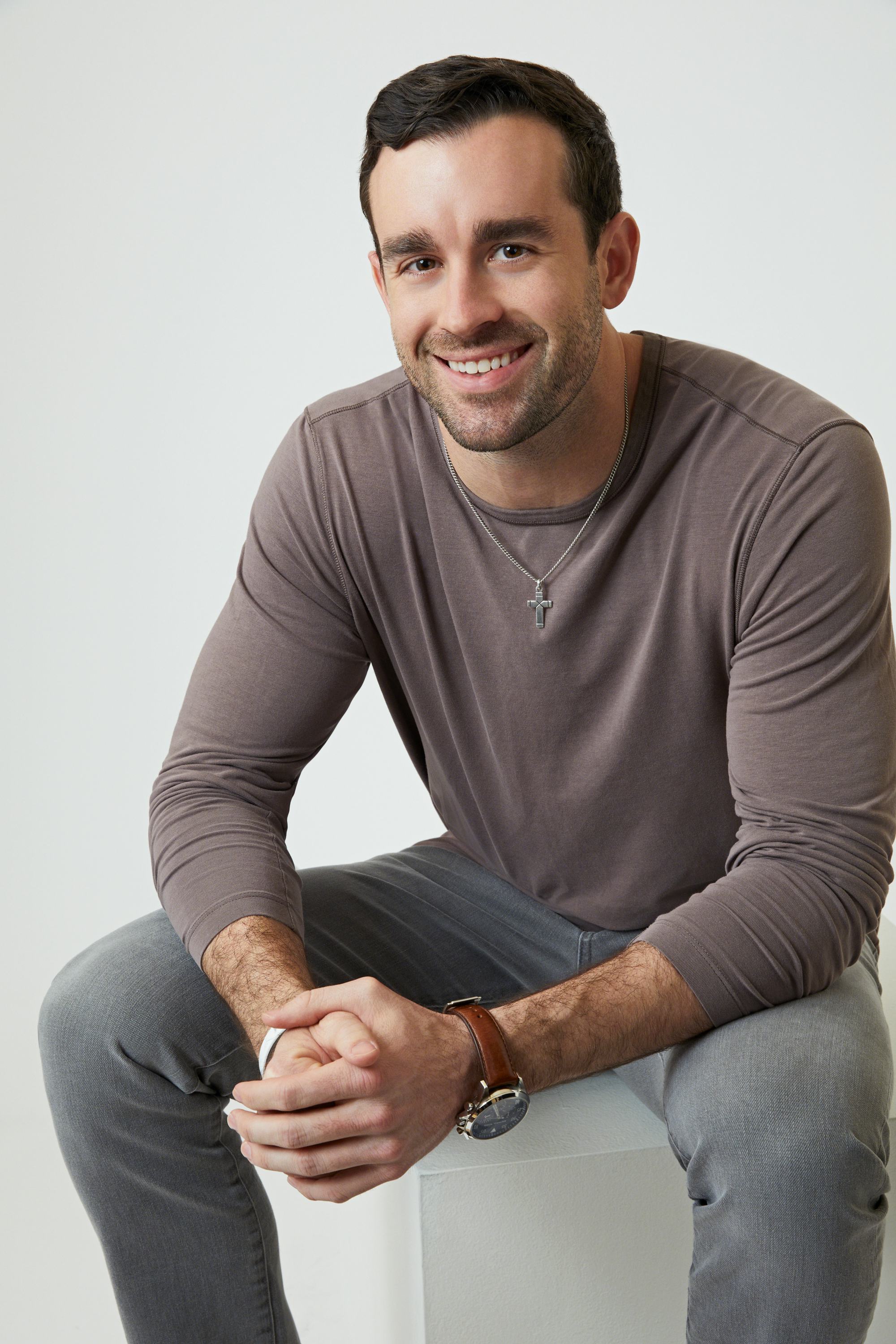 Kirk is a contestant on Gabby and Rachel&rsquo;s &lsquo;Bachelorette&rsquo; season. Photo via ABC