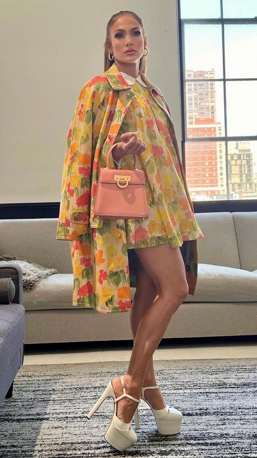 Jennifer Lopez wearing Coach