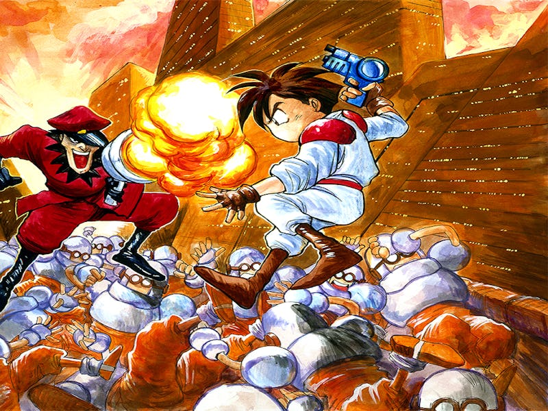 gunstar heroes art