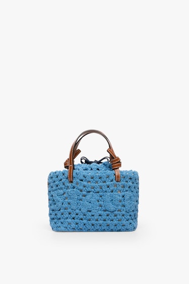 Crochet Ria Bag Azure