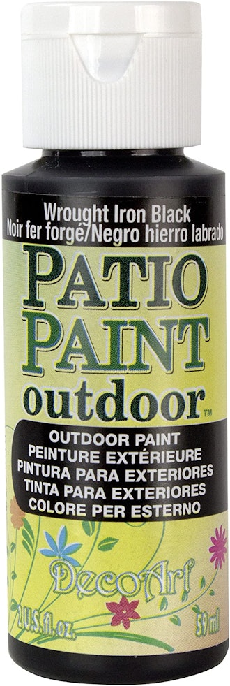 DecoArt Wrought Iron Black Patio Paint