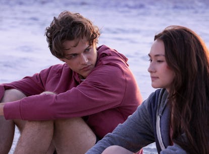 Christopher Briney and Lola Tung in Amazon Studio's adaptation of Jenny Han's novel 'The Summer I Tu...