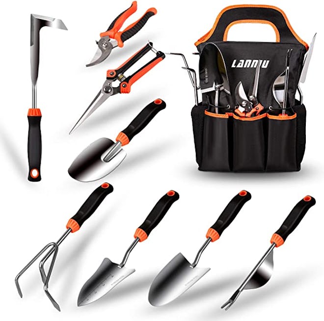 LANNIU Garden Tool Set (9 Pieces)