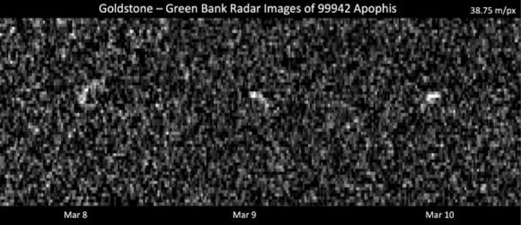 faint radar observations of an asteroid