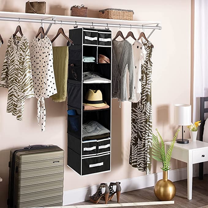 ZOBER Hanging Closet Organizer
