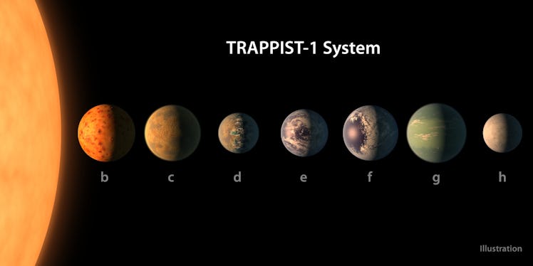 TRAPPIST-1e may be an icy exoplanet that could sustain life.