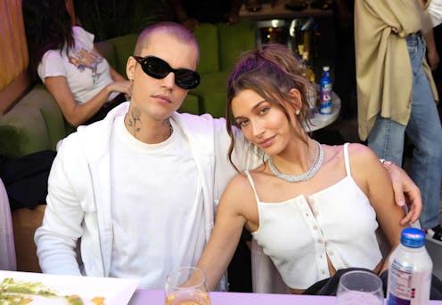Hailey and Justin Bieber, Megan Fox and MGK, and other celebrity couples with matching tattoos.