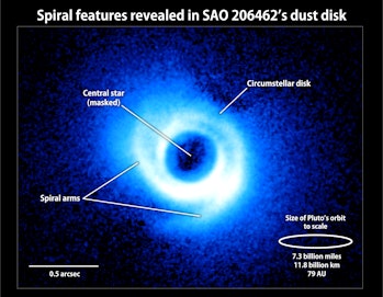 NASA spiral arm star