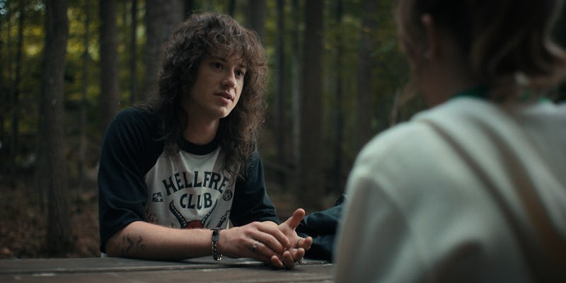 Eddie Munson (Joseph Quinn) had his own musical moment in Stranger Things Season 4 Volume 2 with Met...