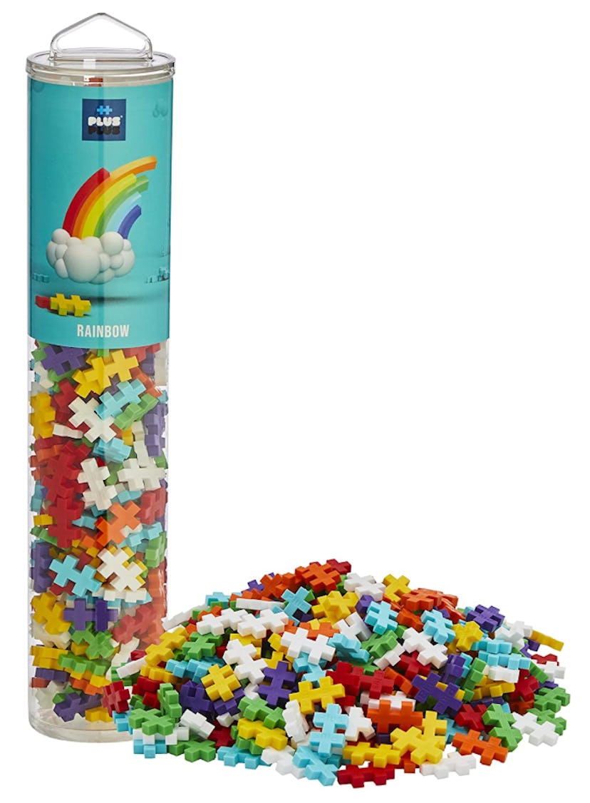 PLUS PLUS Rainbow Kids Toy For Fine Motor Skills