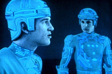 Jeff Bridges and Bruce Boxleitner in 'Tron' (1982)