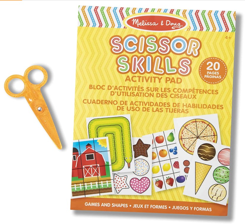 Melissa & Doug Scissor Skills Activity Pad For Fine Motor Skills