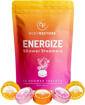 BodyRestore Shower Steamers Aromatherapy (12-Pack) 